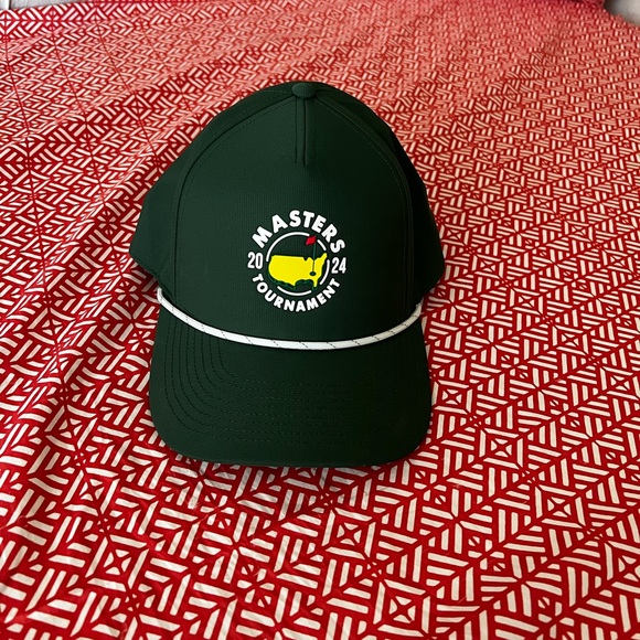 2024 Masters American Needle Green and White Rope Hat - Picture 1 of 2